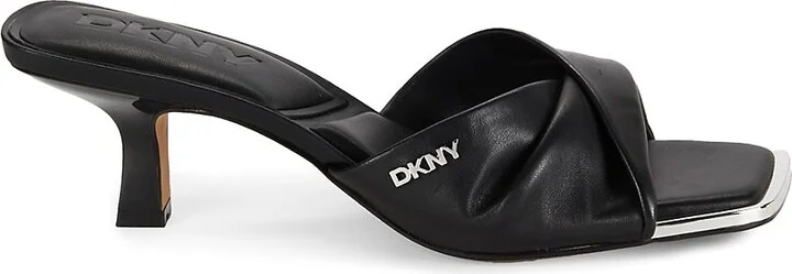 Jolaine Twist Leather Sandals
