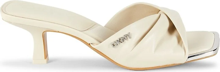 Jolaine Twist Leather Sandals