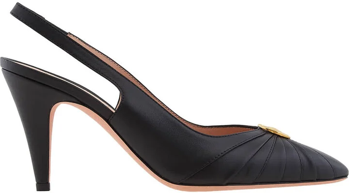 Jolene Slingback Leather Pumps