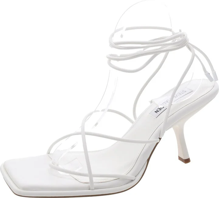 Jolene Womens Strappy Leather Ankle Strap