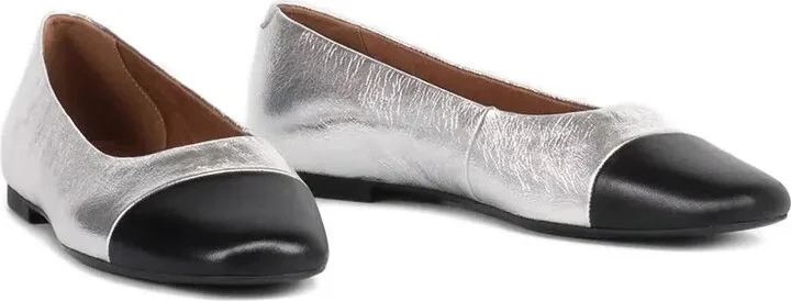 Jolin metallic leather ballet flats - Image 2