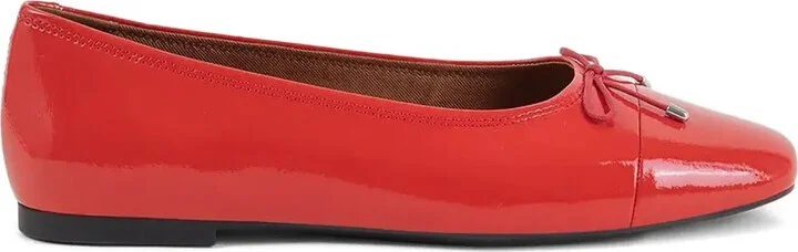 Jolin patent-leather ballet flats