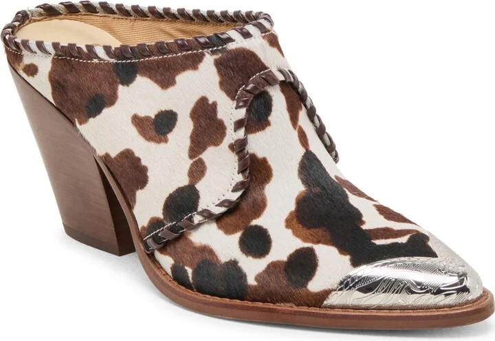 Jolyn Genuine Calf Hair Mule