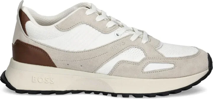 Jonah suede-panelled sneakers
