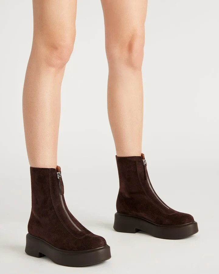 Jones Chocolate Brown Suede - Image 2