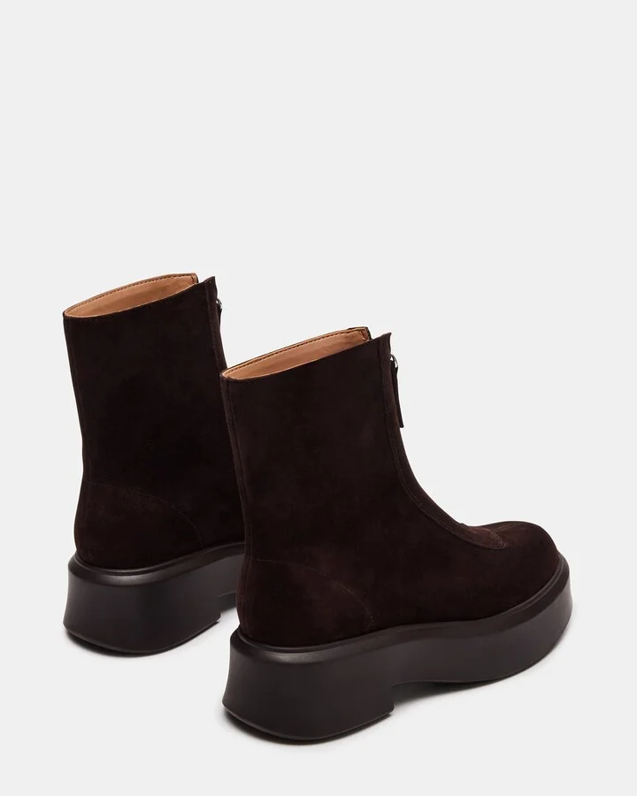 Jones Chocolate Brown Suede - Image 6