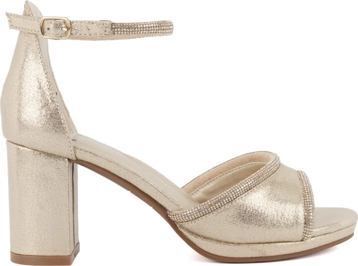 Jones New York Women's Belizy Block Heel Evening Dress Sandals - Image 6