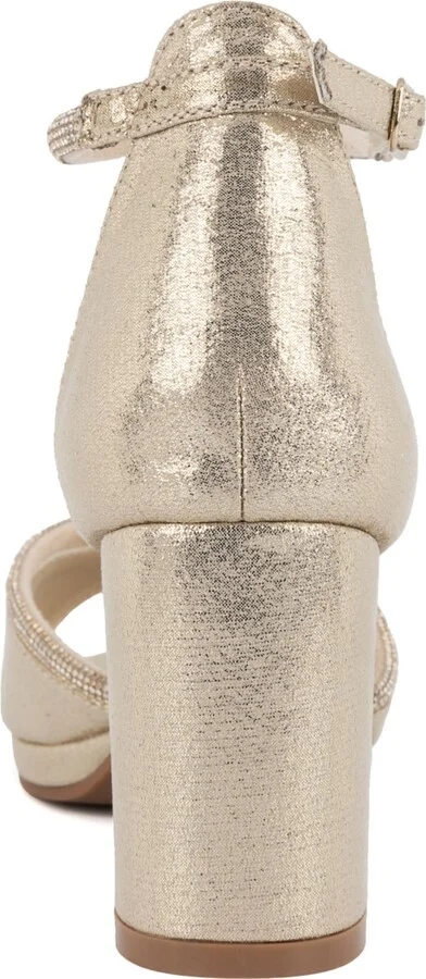 Jones New York Women's Belizy Block Heel Evening Dress Sandals - Image 7