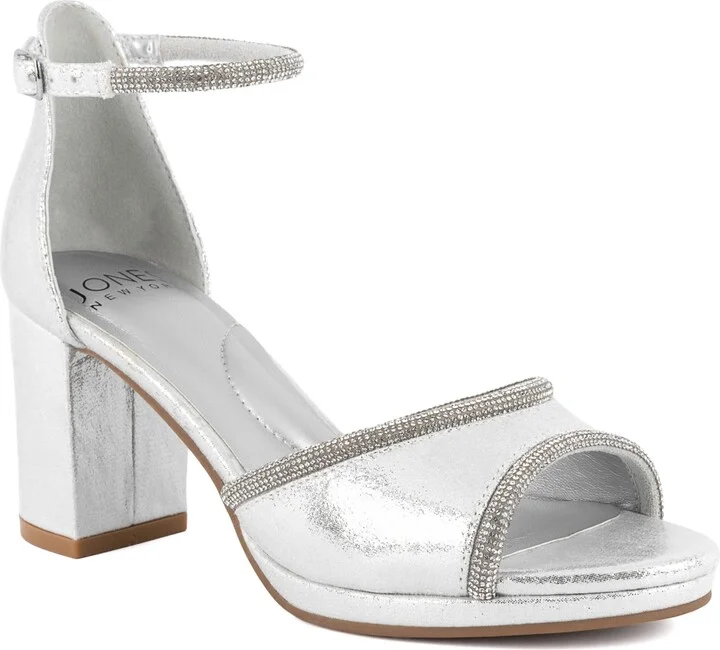 Jones New York Women's Belizy Block Heel Evening Dress Sandals
