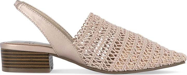 Jones New York Women's Carolton Woven Slingback Flats - Image 2