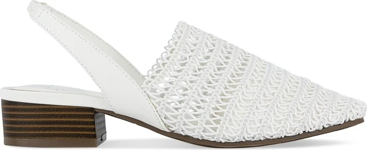 Jones New York Women's Carolton Woven Slingback Flats - Image 6