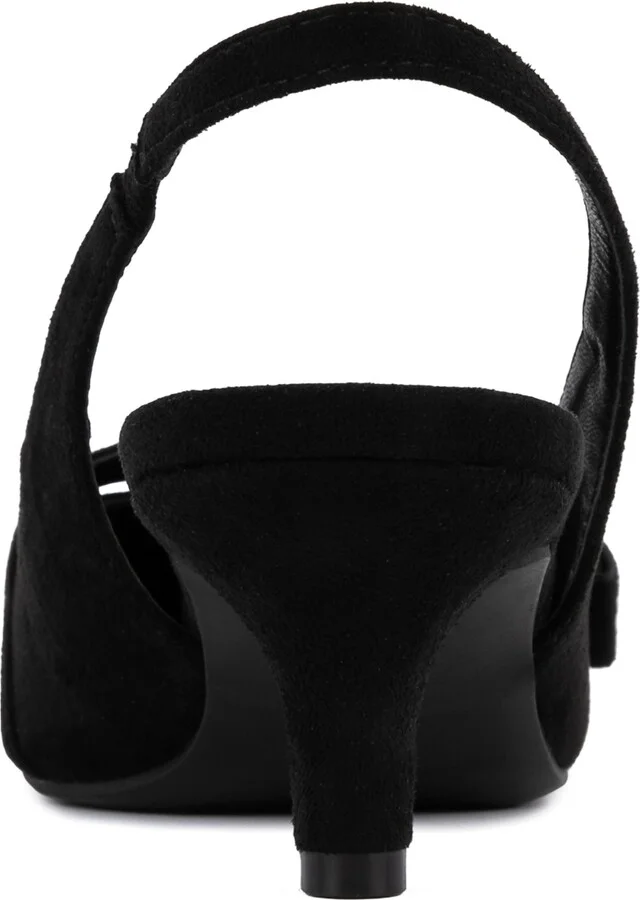 Jones New York Women's Charbeau Kitten Heel Slingback Pumps - Image 7