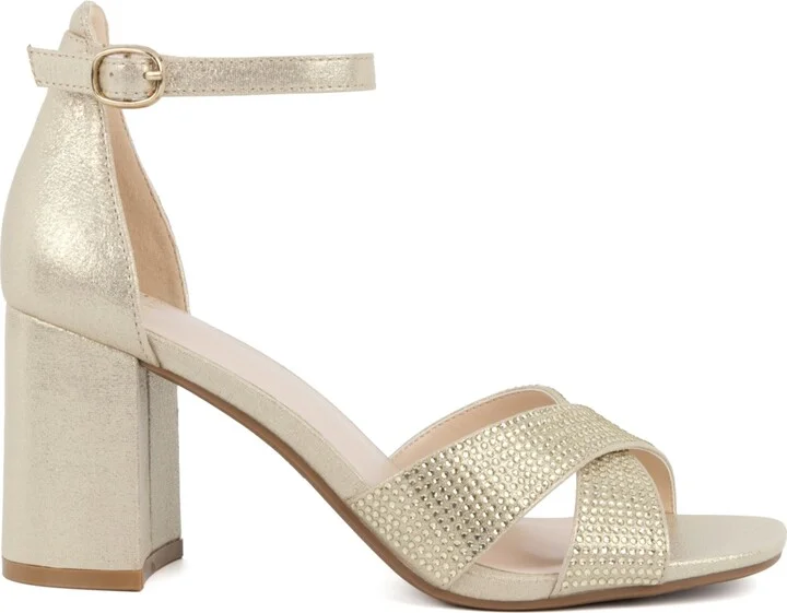 Jones New York Women's Eacross Block Heel Dress Sandals - Image 6