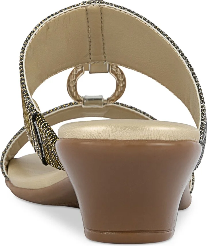 Jones New York Women's Eanna Ornamented Double Band Dress Sandals - Image 7