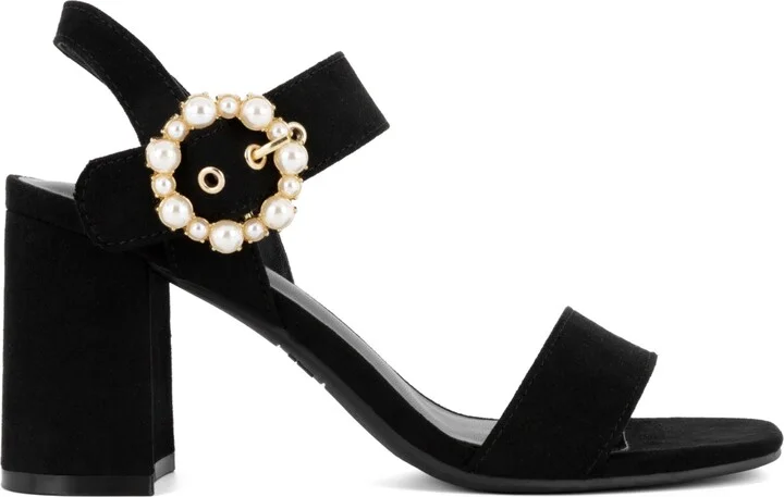 Jones New York Women's Earleny Embellished Block Heel Dress Sandals - Image 6