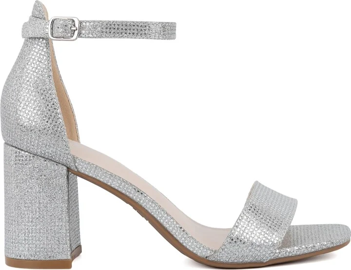 Jones New York Women's Early Two Piece Block Heel Dress Sandals - Image 2