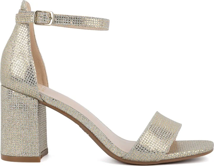 Jones New York Women's Early Two Piece Block Heel Dress Sandals - Image 6