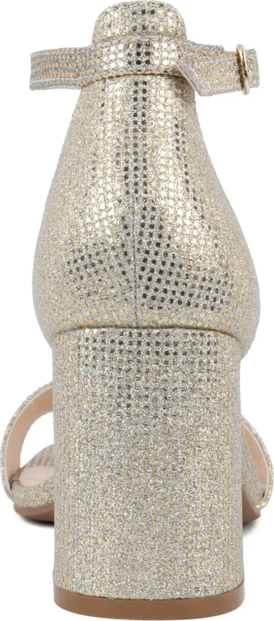 Jones New York Women's Early Two Piece Block Heel Dress Sandals - Image 7