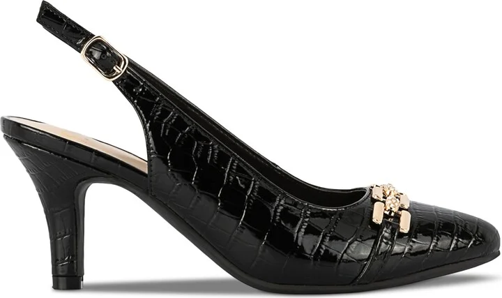 Jones New York Women's Gildyy Pave Chain Slingback Pumps - Image 2