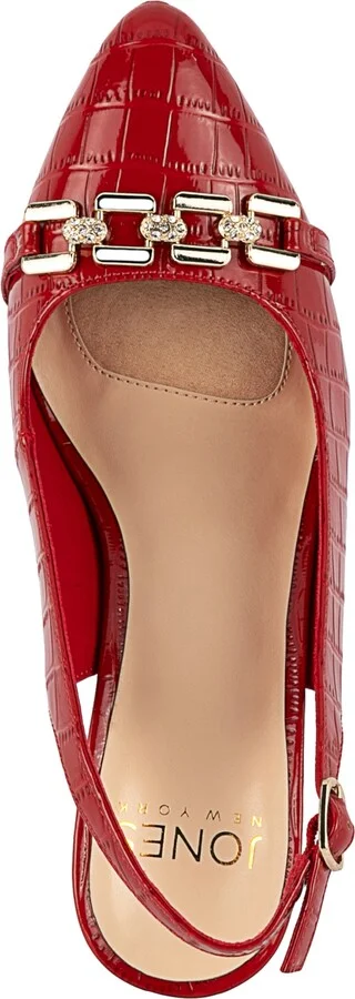 Jones New York Women's Gildyy Pave Chain Slingback Pumps - Image 8