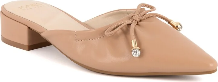 Jones New York Women's Karise Pointed Toe Slip On Mules