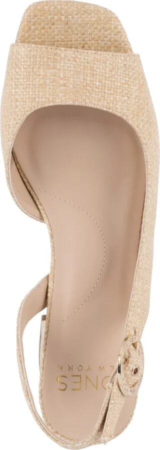 Jones New York Women's Ondree Slingback D'Orsay Peep Toe Block Heel Sandals - Image 4