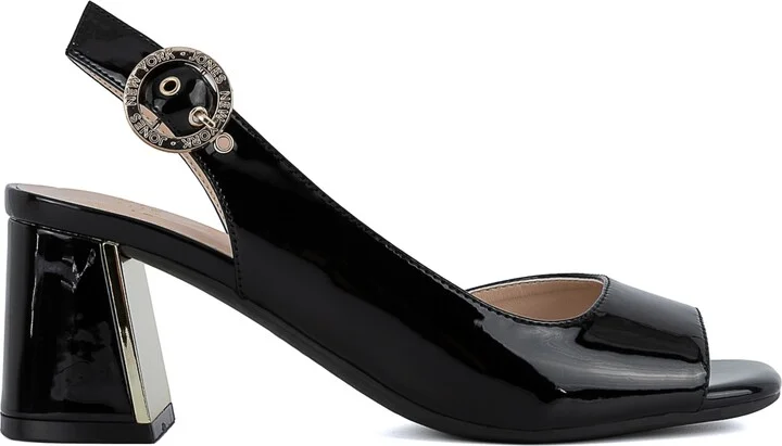 Jones New York Women's Ondree Slingback D'Orsay Peep Toe Block Heel Sandals - Image 6