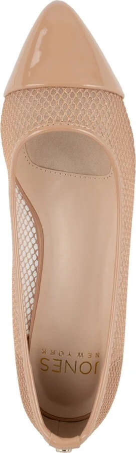 Jones New York Women's Qilulla Mesh Pointed Cap Toe Flats - Image 2