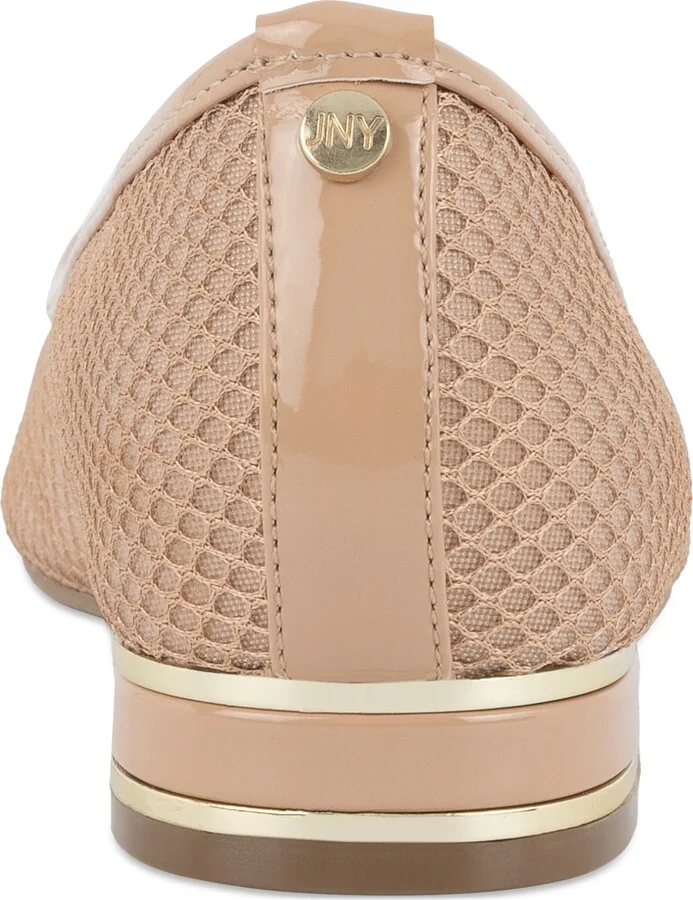 Jones New York Women's Qilulla Mesh Pointed Cap Toe Flats - Image 3