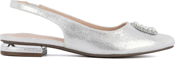Jones New York Women's Quarry Pointed Toe Slingback Flats - Image 2