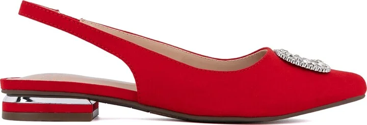 Jones New York Women's Quarry Pointed Toe Slingback Flats - Image 6