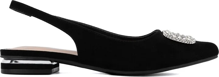 Jones New York Women's Quarry Pointed Toe Slingback Flats - Image 10