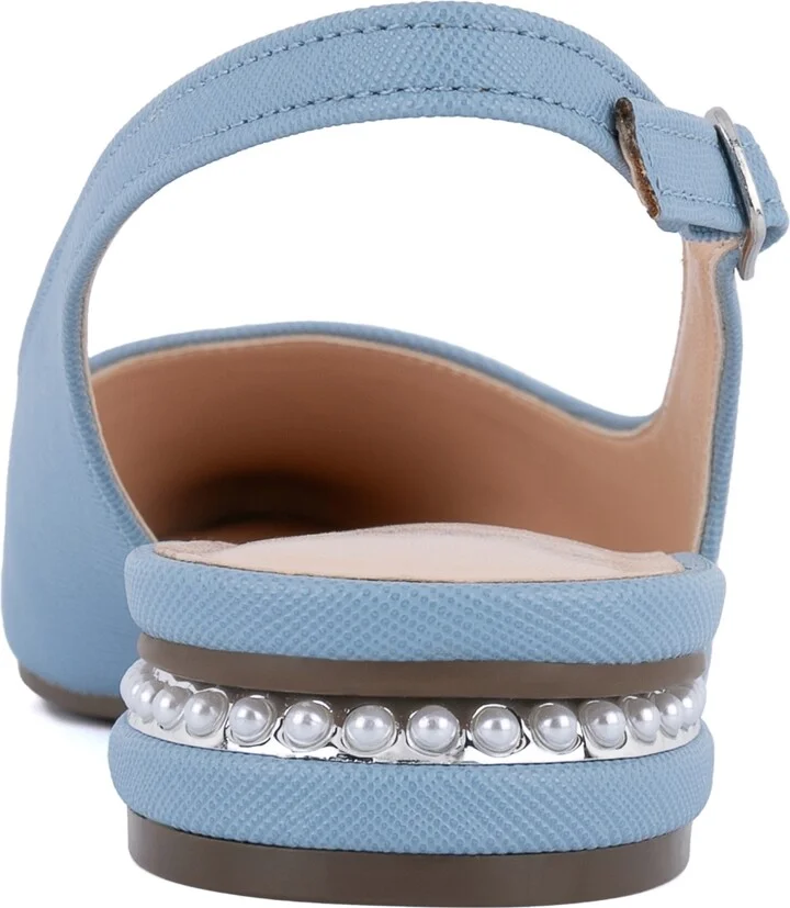 Jones New York Women's Quilsa Pointed Toe Slingback Flats - Image 7