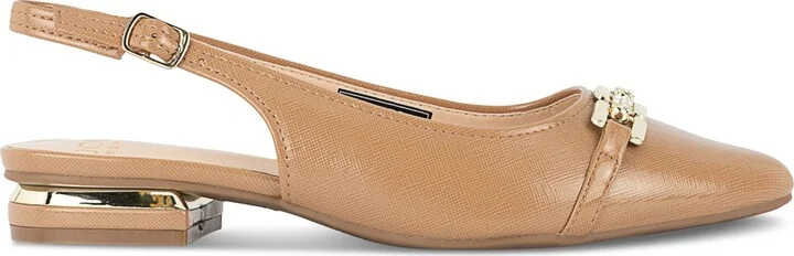 Jones New York Women's Quinay Pave Chain Slingback Flats - Image 2
