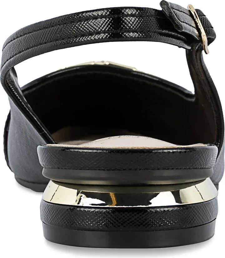 Jones New York Women's Quinay Pave Chain Slingback Flats - Image 7