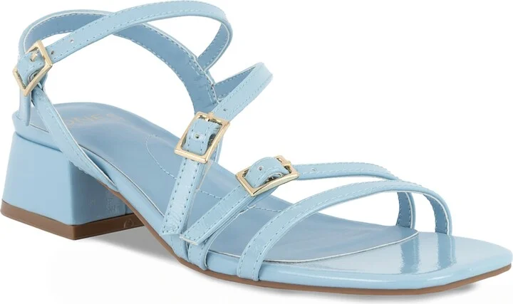 Jones New York Women's Unasyn Block Heel Strappy Dress Sandals