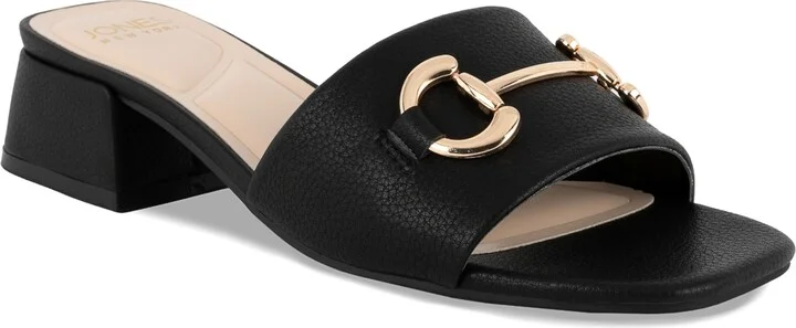 Jones New York Women's Uniqua Block Heel Dress Sandals