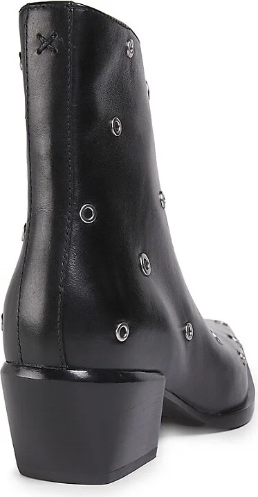 Joni 50MM Grommet Leather Boots - Image 3