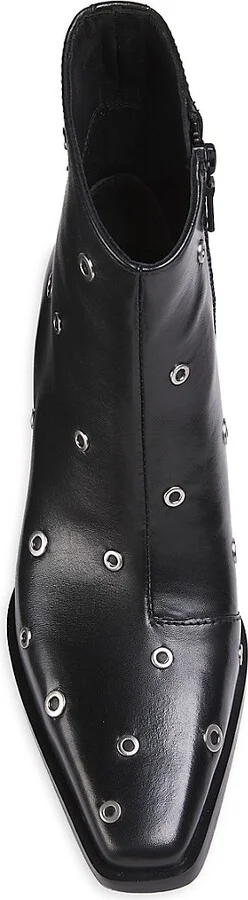 Joni 50MM Grommet Leather Boots - Image 5