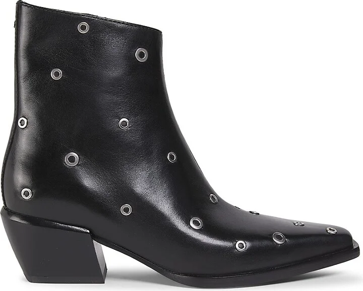 Joni 50MM Grommet Leather Boots