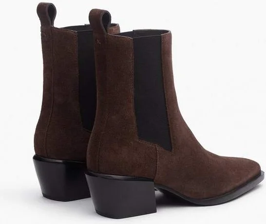 Joni Italian Suede Chelsea Boots - Image 4