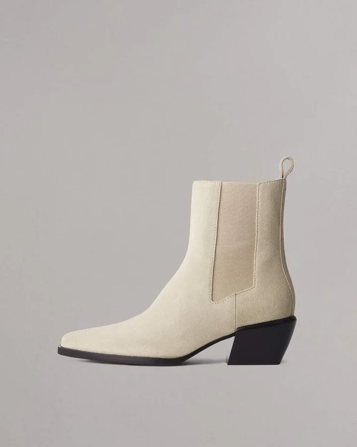Light Sand Suede