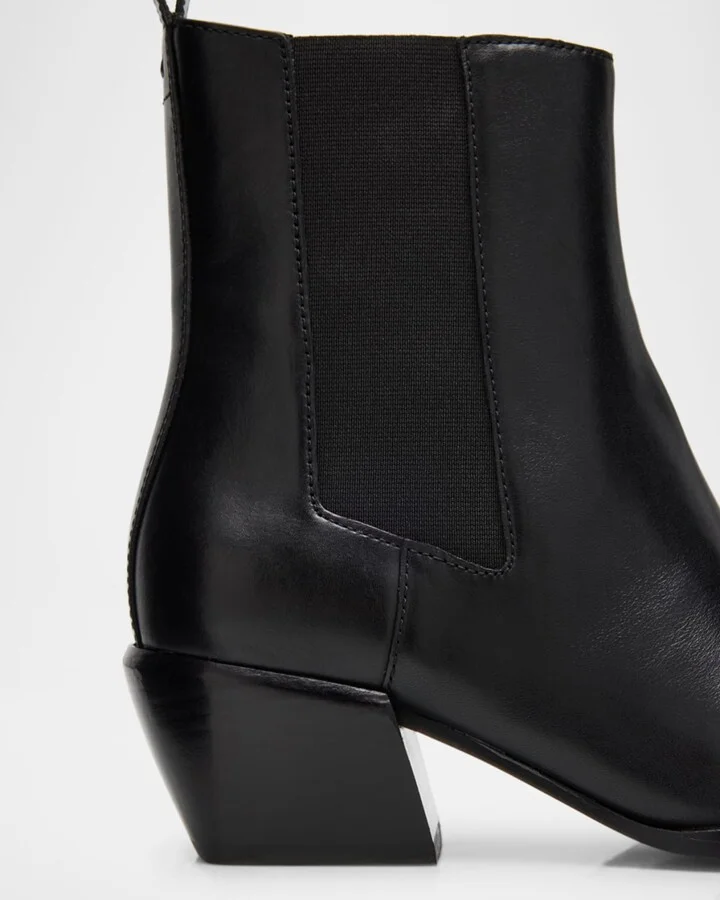 Joni Suede Chelsea Booties - Image 2