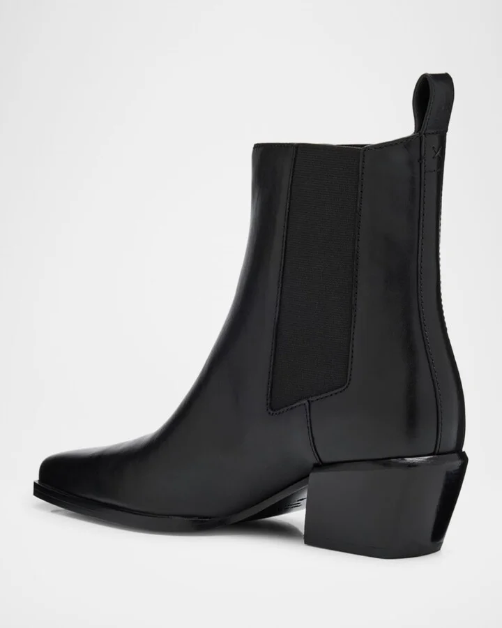 Joni Suede Chelsea Booties - Image 3