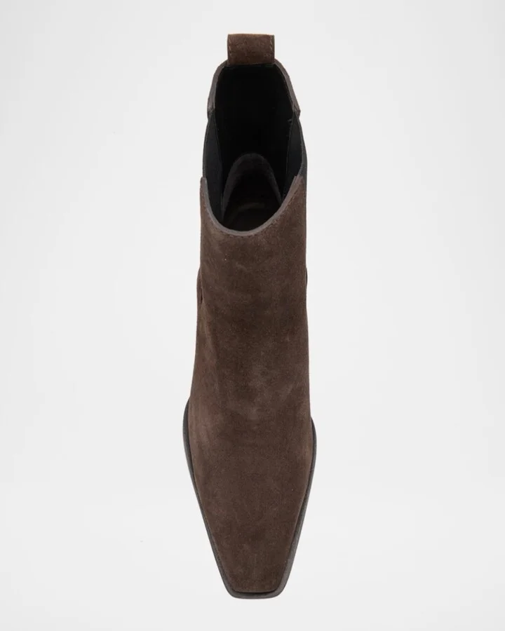 Joni Suede Chelsea Booties - Image 10