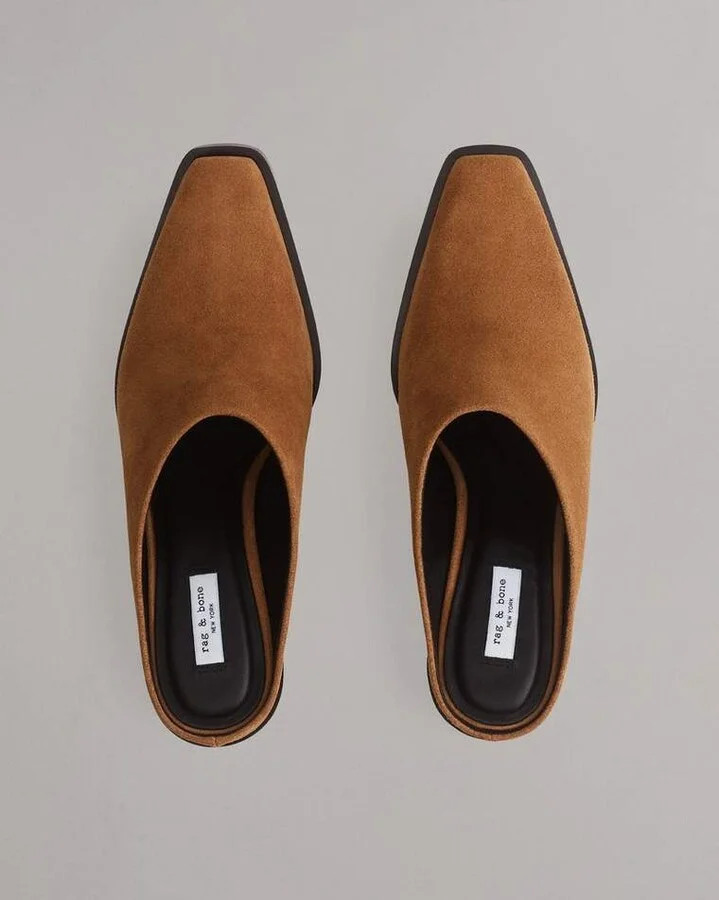 Joni Suede Mule - Image 4