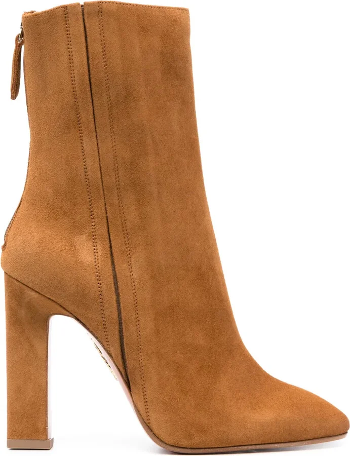 Joplin 105mm almond-toe boots