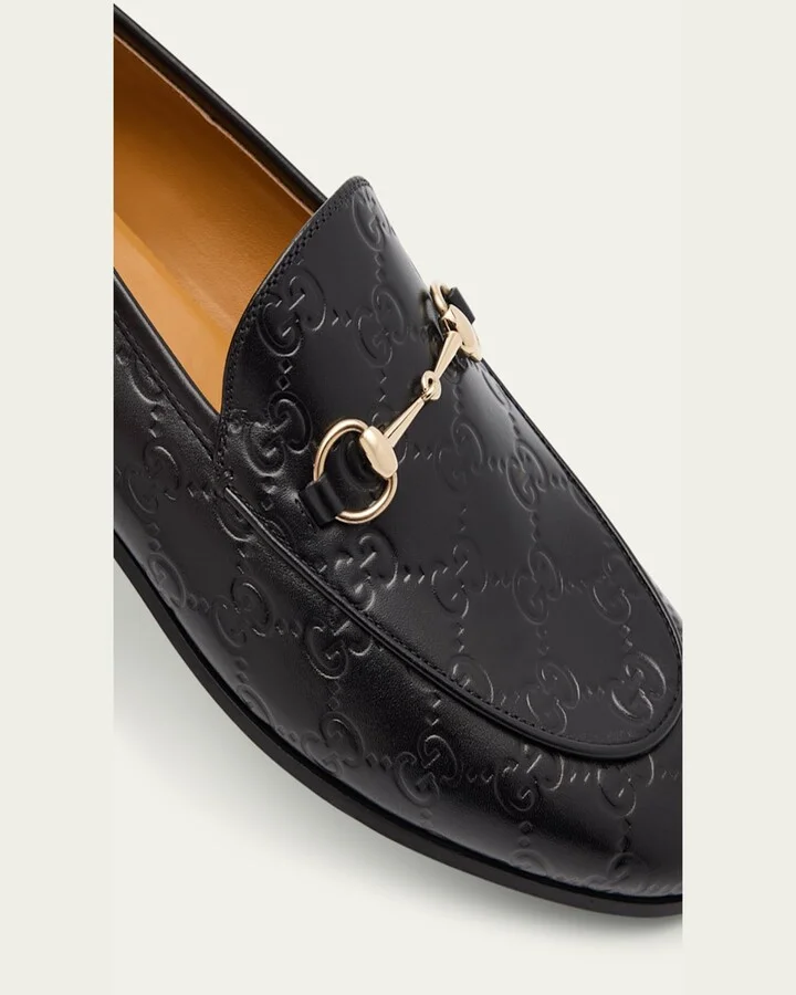 Jordaan GG Leather Bit Loafers - Image 2