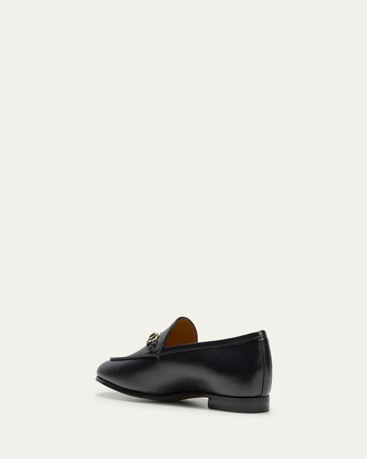Jordaan Leather Horsebit Loafers - Image 3