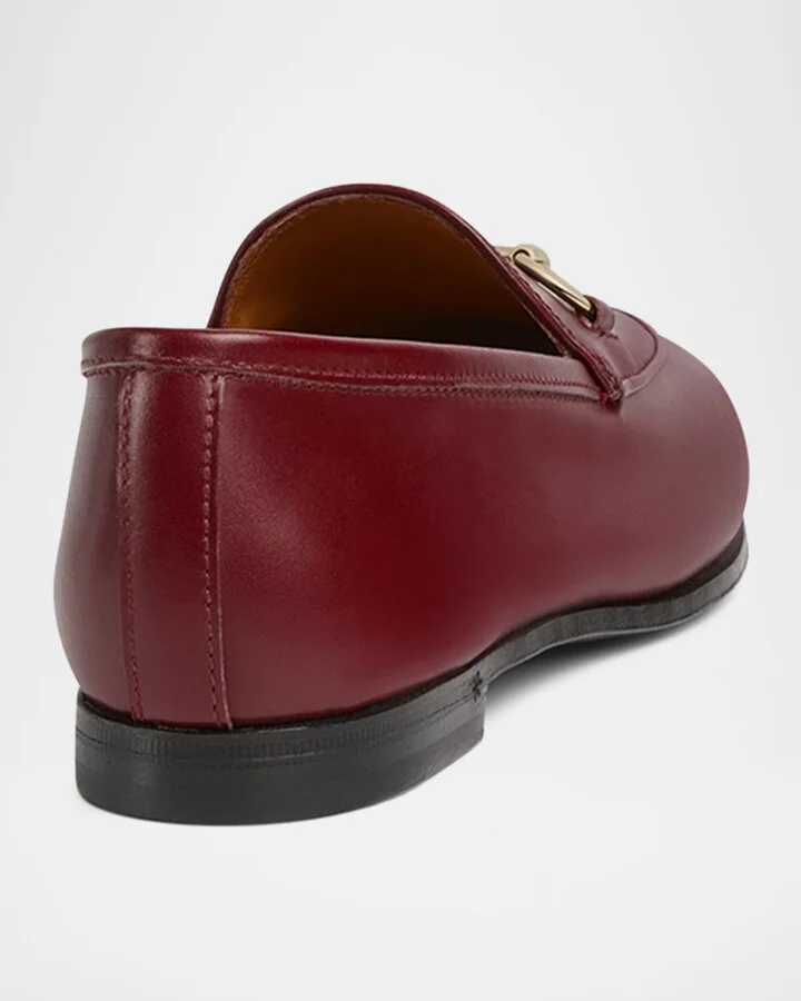 Jordaan Leather Horsebit Loafers - Image 4